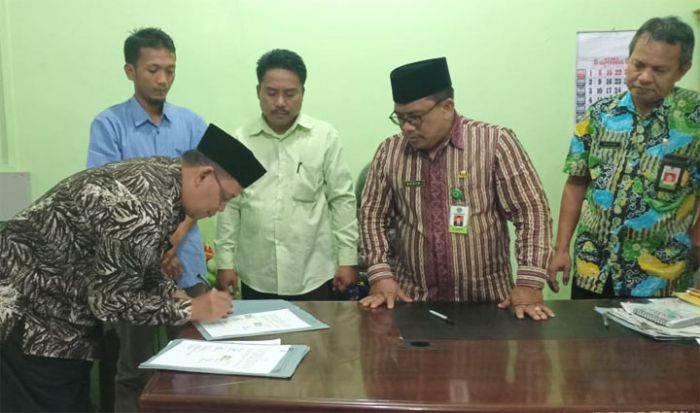 Kemenag Tuban Teken MoU Dengan Pemdes Banyuurip Terkait Pemanfaatan Menara Rukyatul Hilal