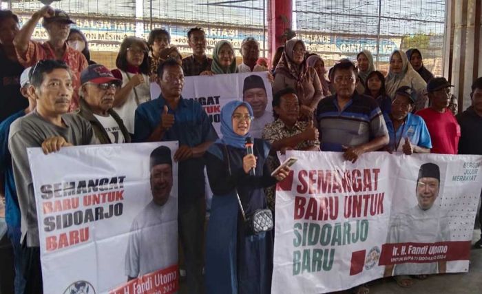 Relawan Srikandi Gibran Dukung Fandi Utomo Maju Pilbup Sidoarjo 2024