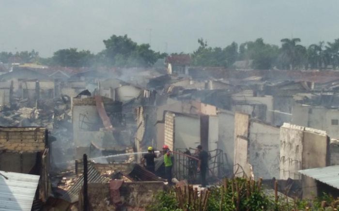 Pasar Baru Tuban Terbakar, Pendataan Sementara 1.942 Kios dan 600 Los Hangus