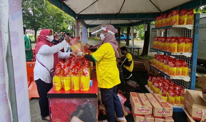 Gelar OP Minyak Goreng 28 Ribu per 2 Liter, ​Disdag Bangkalan Disindir Mirip Marketing Perusahaan