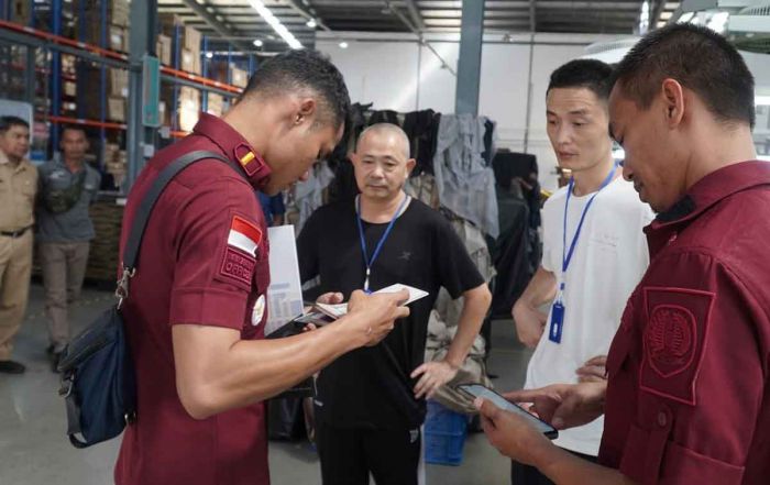 Kantor Imigrasi Kediri Gelar Operasi Gabungan dengan Timpora Jombang