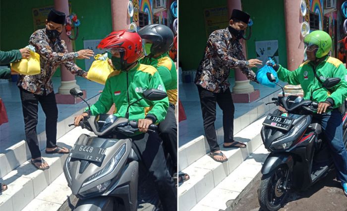 PKB Peduli Covid-19: Gus Hilmi Lanjutkan Bagi-bagi Sembako, Kali ini untuk Driver Ojek