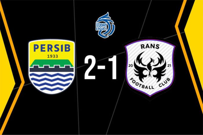 Hasil Liga 1 Persib Bandung vs Rans Nusantara: Menang 2-1, Pangeran Biru Merangsek ke Papan Tengah