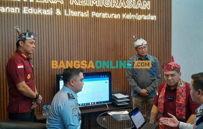 Beri Edukasi Orang Asing, Imigrasi Surabaya Luncurkan Lentera Keimigrasian