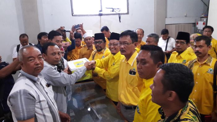 Serahkan Berkas Verifikasi Parpol ke KPUD, Golkar Gresik Optimis Menangi Pileg 2019