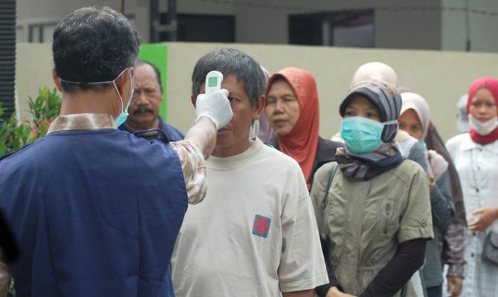 Hasil Pengecekan Suhu Tubuh di Kejaksaan, 3 Orang Didapati di atas 37,5 Celsius