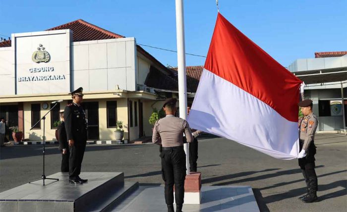 Wakapolres Pamekasan  Pimpin Upacara Hari Kebangkitan Nasional