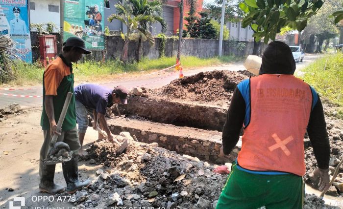 Dewan Minta DPU Jaga Kualitas Perbaikan Gorong-Gorong Pertigaan Talun