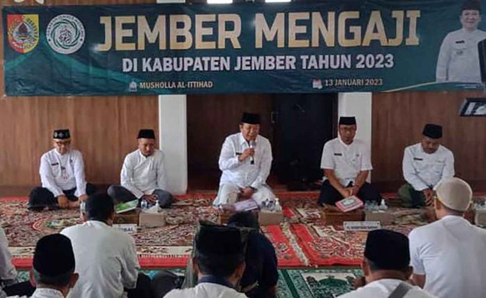 Tingkatkan Iman dan Taqwa, Pemkab Jember Gelar Giat Mengaji