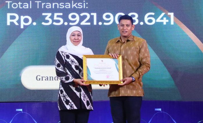 Pemkot Kediri Raih Peringkat Kedua Pemda dengan Transaksi Terbanyak Melalui Jatim Bejo