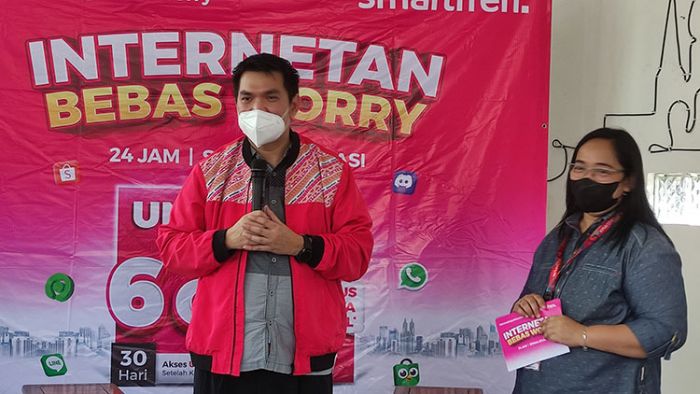 Smartfren Bidik 4 Juta Pelanggan Baru di Jatim