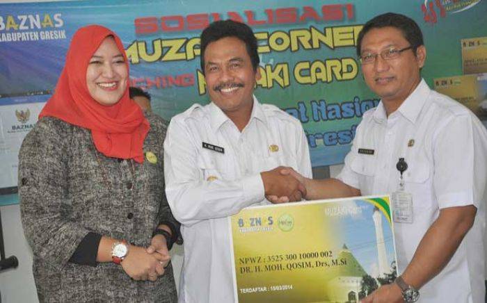 Baznas Gresik Launching Muzaki Card Plus