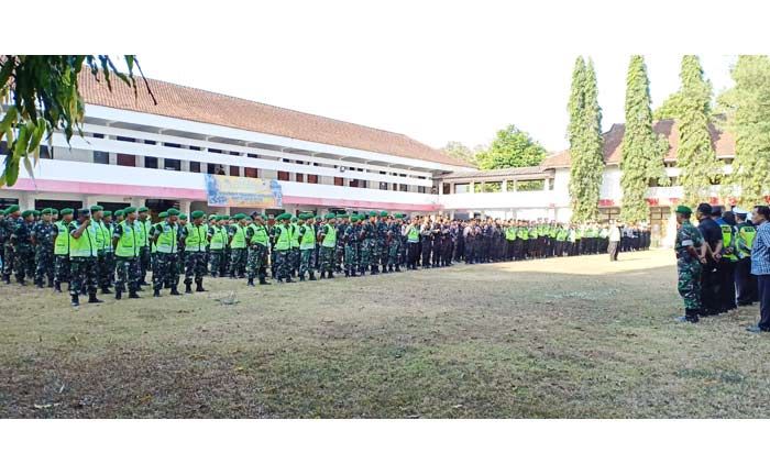 ​Pengesahan 600 Warga Baru PSHT di Blitar Libatkan Ribuan Petugas Gabungan