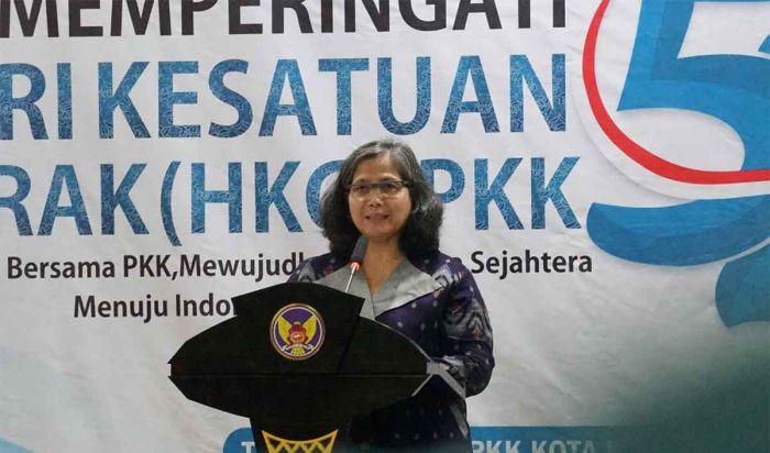 Pesan Pj Wali Kota Kediri saat Hadiri HKG PKK ke-52