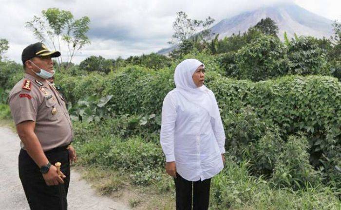 Desa Gamber Langganan Awan Panas, Mensos Tinjau Zona Merah