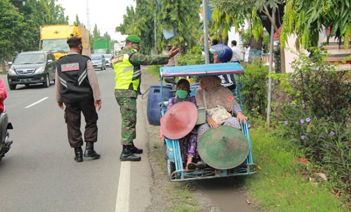 PPKM, Penertiban Prokes di Lamongan Terus Dilakukan