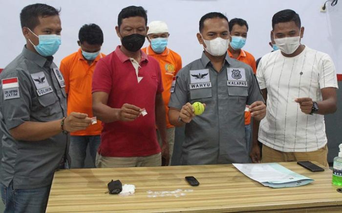 Penyelundupan 20 Paket Sabu di Dalam Bola Tenis Digagalkan Lapas Banyuwangi