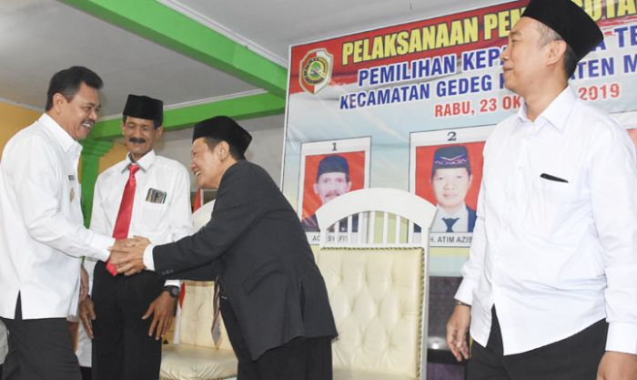 Wabup dan Kapolres Mojokerto Pantau Pilkades