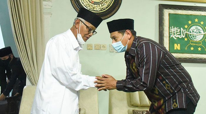 Silaturahmi ke Para Ulama, Wali Kota Kediri Minta Doa dan Dukungan