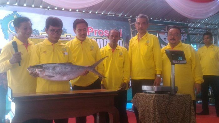 Bandeng 6,72 Kg Raih Juara Pertama, 4 Bandeng Kawak Sidoarjo Dilelang