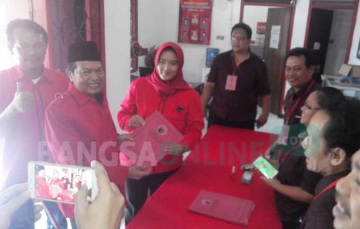 Jelang Pilwali Mojokerto 2018, Masud Yunus Ambil Formulir Sendiri, MY Dipastikan Retak