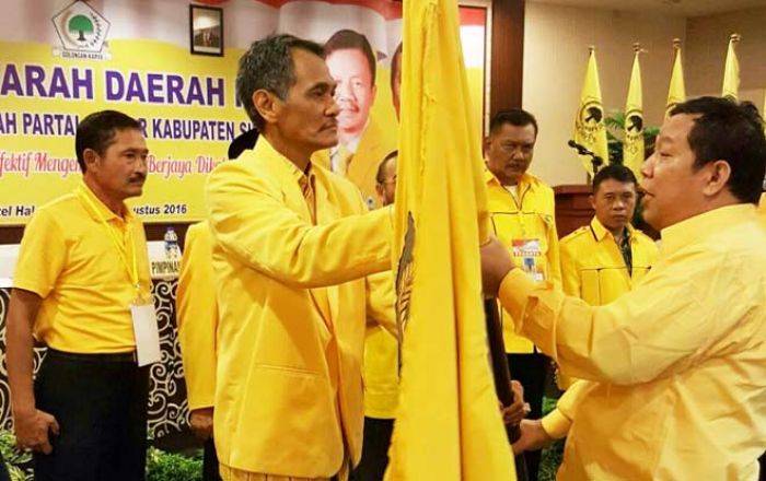 Terpilih Aklamasi, Warih Andono Kembali Pimpin Golkar Sidoarjo