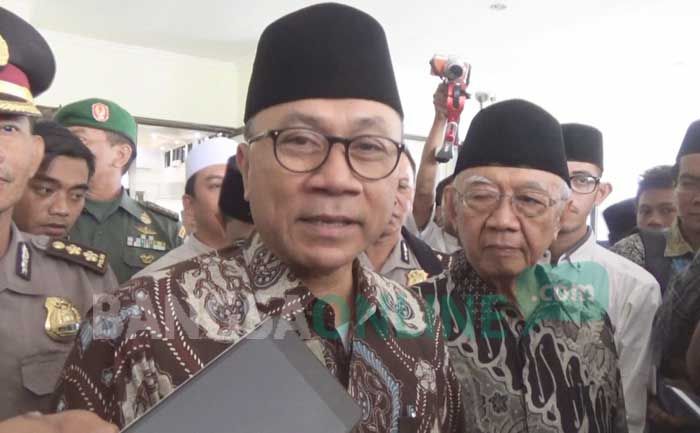 Ketua Umum PAN Zulkifli Hasan Temui Gus Solah Bahas Pilgub Jatim