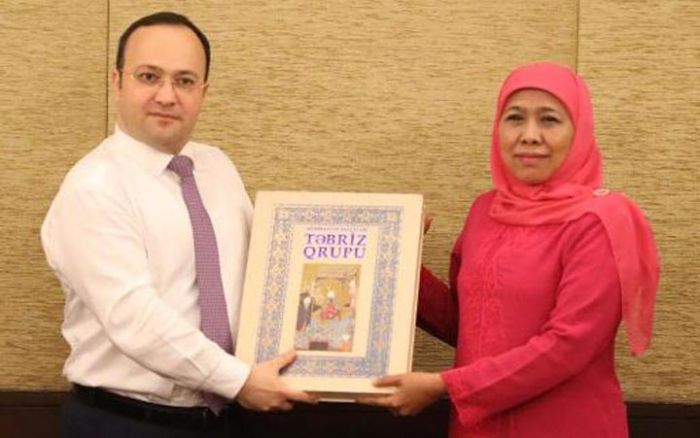 10 Tahun Tahu Kiprah Khofifah, Duta Besar Azerbaijan Jajaki Kerja Sama Pariwisata dan Infrastruktur 