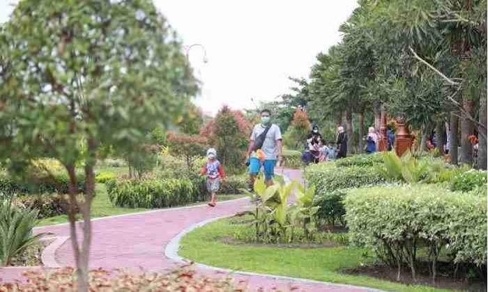 Hari ini, Taman-Taman di Kota Kediri Bakal Dibuka hingga Malam Hari