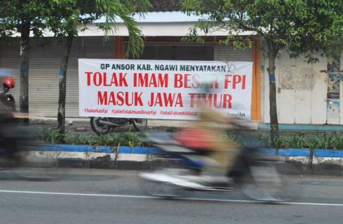 Ansor Ngawi Tolak Keberadaan FPI dan HTI