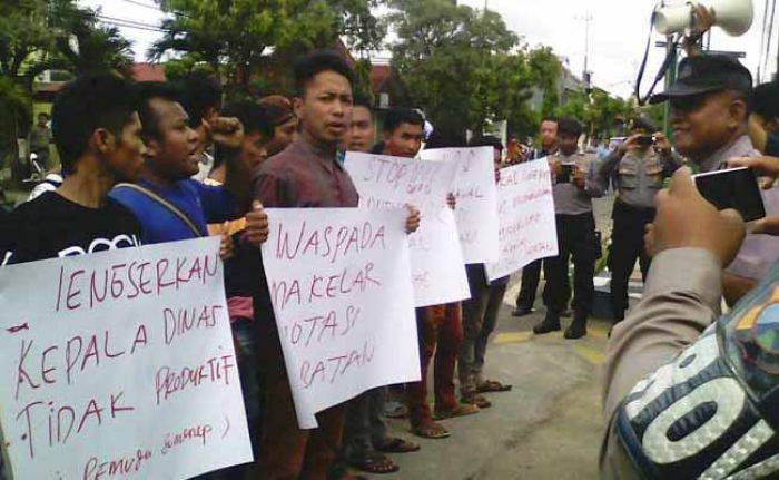 Demo Lagi, Aliansi Pemuda Sumenep Desak Copot 5 Kepala SKPD