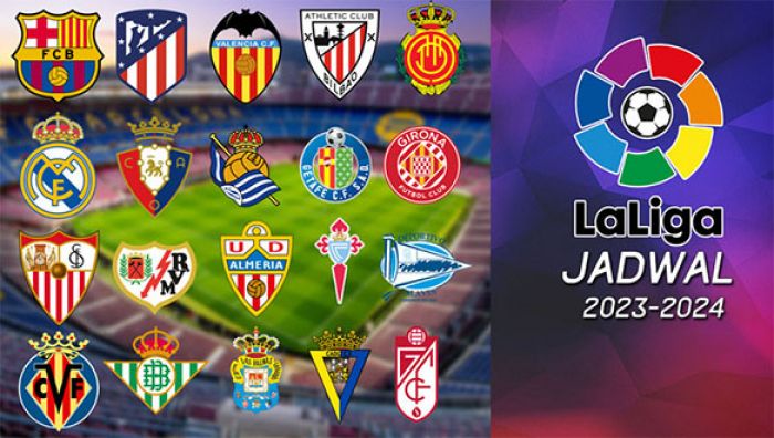 Jadwal Lengkap Liga Spanyol 2023/2024 Pekan 1-38