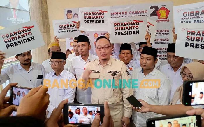 Gerindra Gresik Usulkan Duet Pasangan Prabowo-Gibran di Pilpres 2024