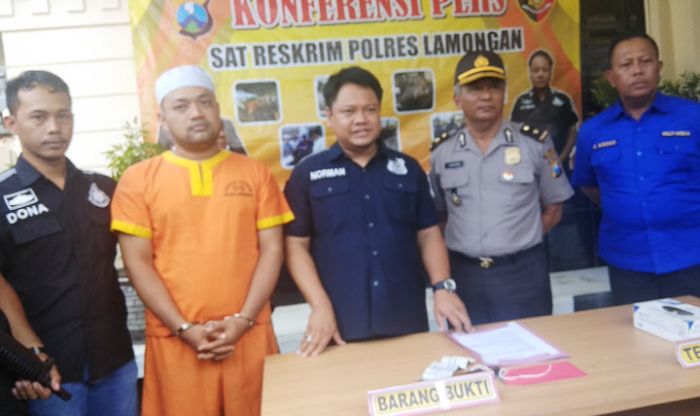 Polres Lamongan Tangkap Habib Assegaf Palsu, Gelapkan Mobil