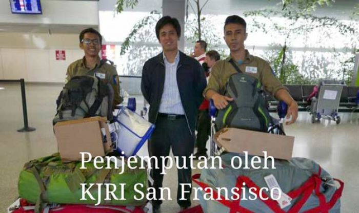 Tim AIDeX-Denali Tiba di San Francisco, Berencana Tetap Puasa saat Mendaki