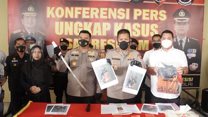 Dua Pelaku Begal Bersenjata Samurai di​ Sidoarjo Berhasil Diringkus Polisi