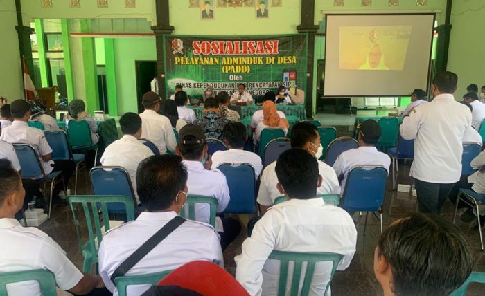 Cukup Datang ke Desa, Disdukcapil Bojonegoro Permudah Pengurusan e-KTP