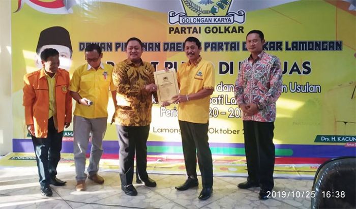 ​Jelang Pilkada 2020, Golkar Lamongan Hanya Usulkan Nama Yuhronur Efendi ke DPD Jatim