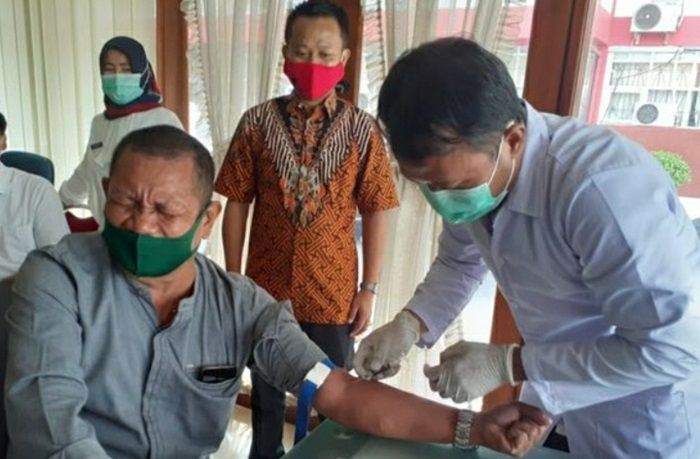 Setwan DPRD Mojokerto Perketat Protokol Kesehatan di Lingkungan Kantor