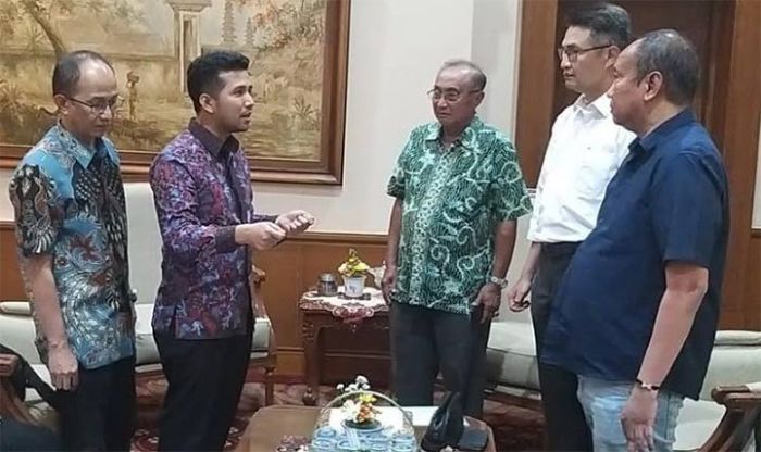 Kadin Jatim Audiensi dengan Wagub Emil terkait Percepatan Pembangunan Ekonomi