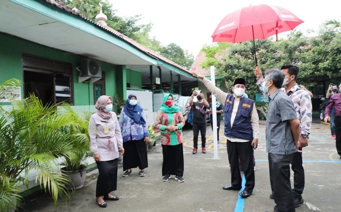 Pj. Bupati Sidoarjo Minta Lelang Perbaikan Sekolah Dipercepat