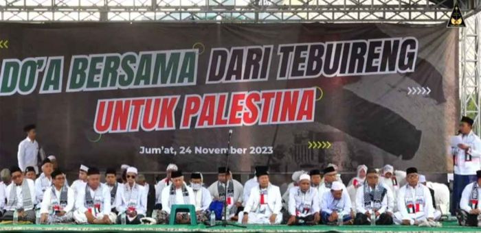 Ribuan Santri Tebuireng Doakan Palestina: Israel Penjahat Perang, Seret ke Mahkamah Internasional