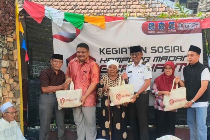 Kampung Madani di Krembangan, Wujud Semangat Gotong Royong Masyarakat