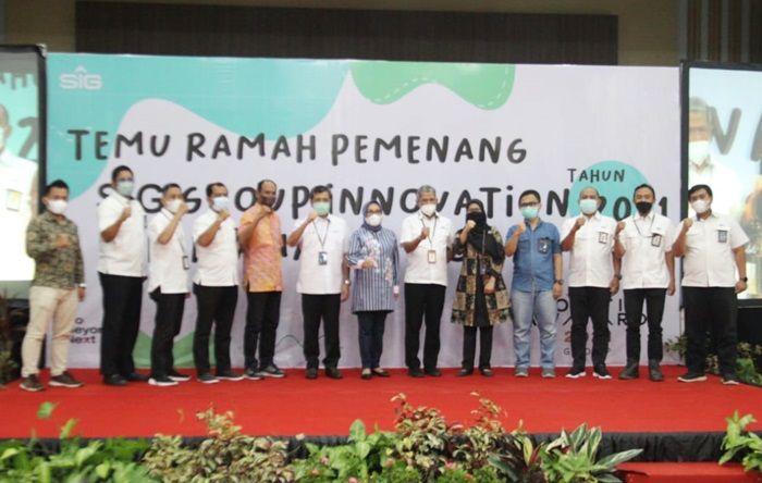 5 Inovator SIG Pabrik Tuban Sabet Juara Pertama Award on Innovation Tahun 2021