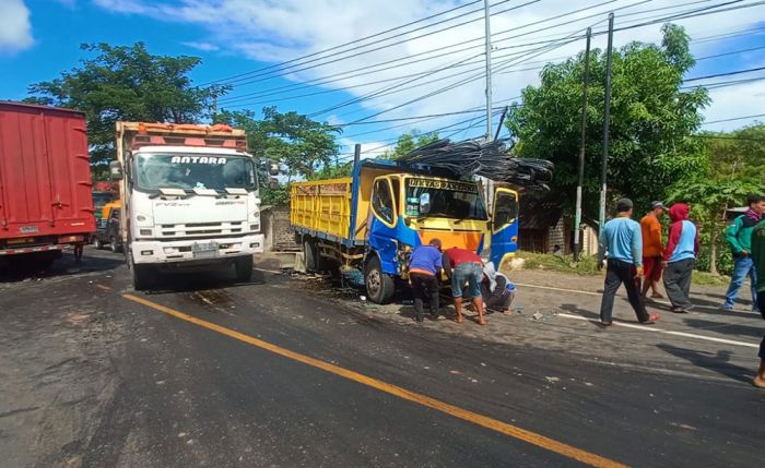 Kecelakaan Karambol Kembali Terjadi di Tuban, Libatkan 2 Truk dan 1 Mobil Pribadi