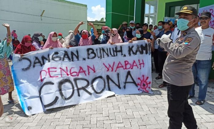 Warga Sidodadi Sidoarjo Tolak Puskesmas Dijadikan Tempat Isolasi Pasien Covid-19