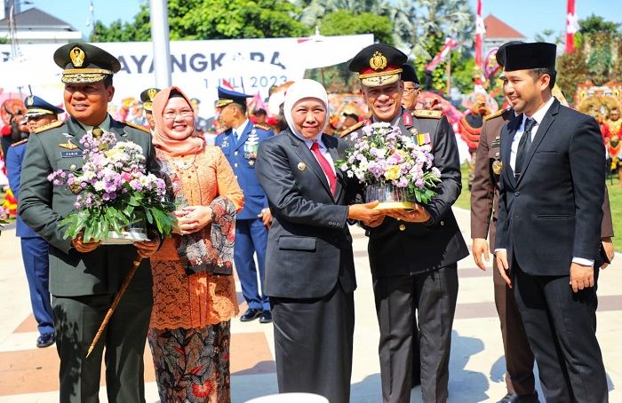 Hari Bhayangkara Ke-77, ini Harapan Gubernur Khofifah kepada Polri di Tahun Politik