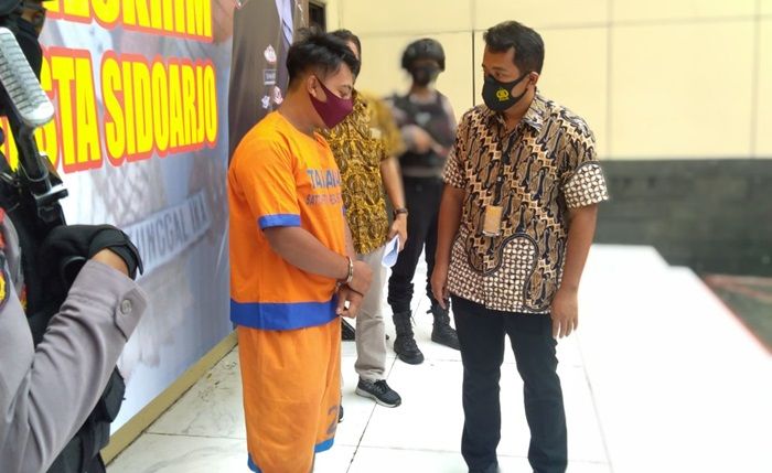 Polisi Ringkus Pemuda Pengangguran Pelaku Onani di Gedangan Sidoarjo