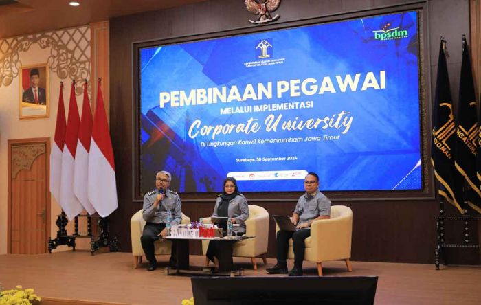 Paradigma Baru Corporate University, Kanwil Kemenkumham Jatim Dorong Jajarannya Jadi Aktor Utama