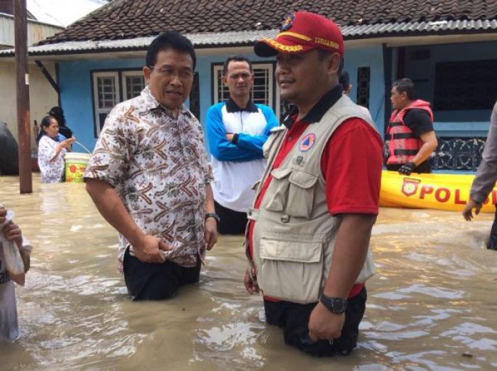 Gawat, Bojonegoro Siaga Merah Banjir Kiriman dari Bengawan Solo